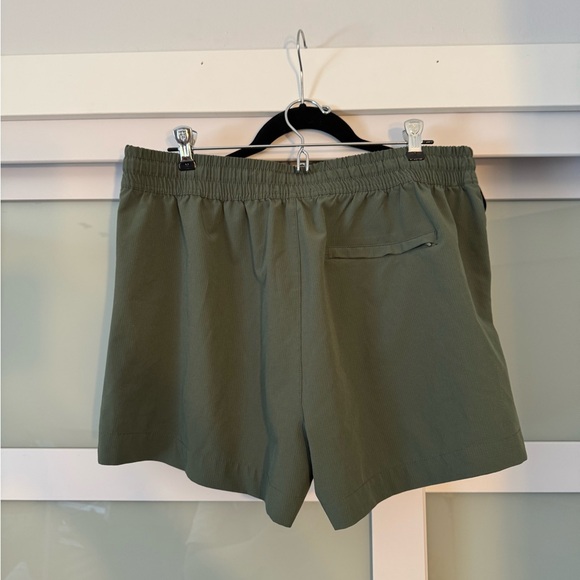 Eddie Bauer Olive Green Athletic Shorts - Picture 2 of 2